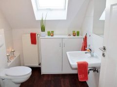 Bagno in mansarda